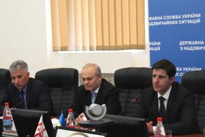 Зорян Шкиряк встретился с директором Агентства по управлению чрезвычайными ситуациями МВД Грузии