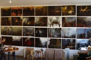 В Польше открыта выставка украинского художника, посвященная событиям на Майдане