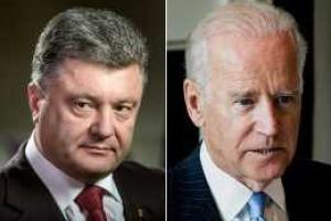 Порошенко провел телефонный разговор с Вице-президентом США 