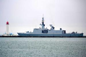 На борту корабля ВМС Франции "Ла Файетт" стажируется украинский курсант 