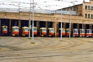 Непогода загнала в депо электротранспорт Харькова