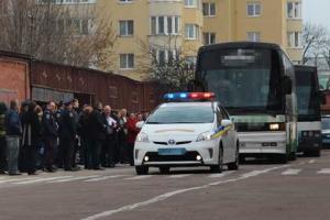 Житомирщина проводила на Восток очередной отряд правоохранителей