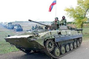 Военная техника боевиков находится в постоянном движении