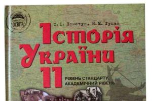 Выпускники будут учиться по новому дополненному учебнику по истории Украины 
