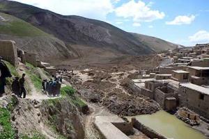 Недалеко от границы с Таджикистаном оползень накрыл жилые дома