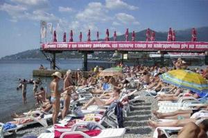 Во что превратился знаменитый Массандровский пляж в оккупированной Ялте