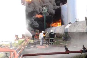 ГСЧС: на страшном пожаре под Киевом "потерялся" железнодорожник 