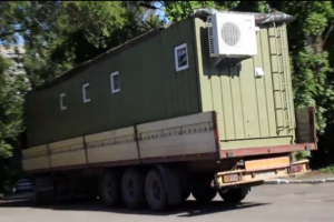 На передовую в зону АТО отправятся мобильные казармы