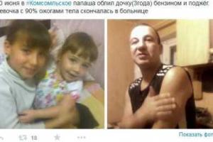 Пьяный отец жестоко расправился с собственной дочерью, девочка умерла в страшных муках