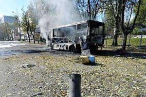 В Сумах короткое замыкание  полностью "убило" маршрутное такси