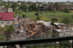 Широкино остается под контролем украинских военных, приказа отступать не было