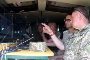 Генштаб ВСУ: на вооружении у бойцов АТО появился усовершенствованный разведывательный комплекс