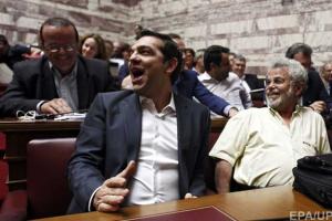 Парламент Греции поддержал соглашение с кредиторами