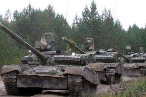 Отчет ОБСЕ: в тренировочном лагере возле Успенки боевики "ЛНР" сосредоточили не менее 18 танков