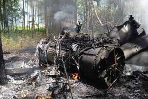 Американский истребитель протаранил легкомоторный самолет, есть жертвы