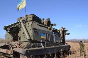 Под Донецком военные, получившие "добро" на ответный огонь, лихо поразили вражеские цели