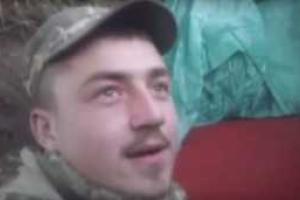 Боец ВСУ на передовой во время обстрела снимал видео, которое могло стать для него последним в жизни