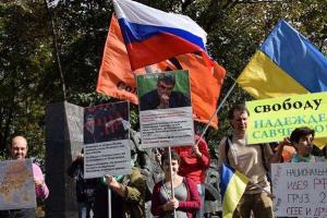 В российской столице состоялся антивоенный пикет против агрессии РФ на Донбассе 