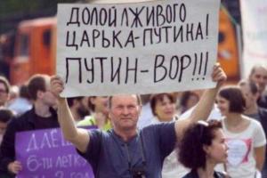 Согласно результатам опроса, рейтинг Путина снижается второй месяц подряд