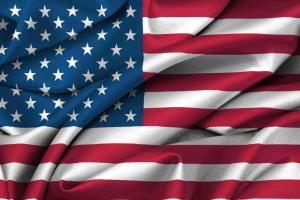 Российские школьники уже кидаются на флаги США