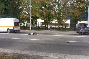 В Донецке лихач-сепаратист насмерть сбил девушку