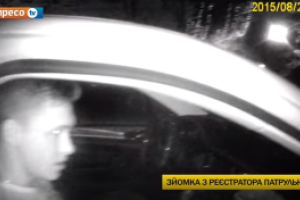 Видео приключений пьяного игрока "Шахтера" в центре Киева