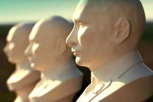 Художник красиво уничтожил "Путина" и показал процесс в YouTube