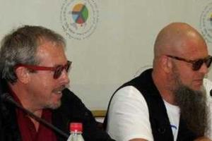 Российские рок-музыканты получили почетные знаки от Литвы