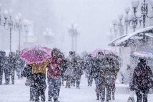 На Польшу обрушился снегопад, есть первые жертвы