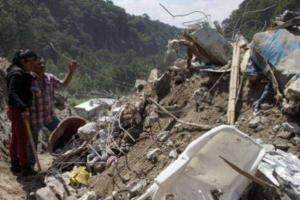 В Гватемале произошел очередной оползень: много жертв, масштабы разрушений огромны