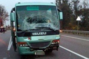 ЧП на Львовщине:  автобус со школьниками попал в ДТП