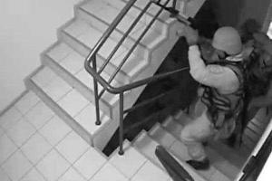 Видео с камер наблюдения: как проводился обыск в главном офисе "УКРОПа"