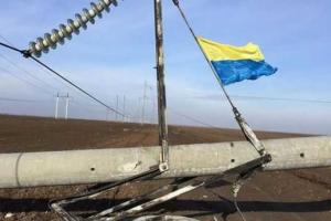 Пресс-служба "Правого сектора": бойцы организации не причастны к повреждению электроопор на Херсонщине