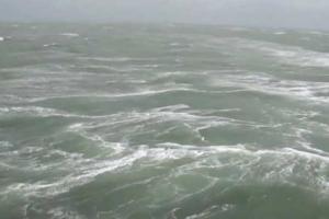 На Сахалине из-за шторма на мель выбросило российское судно: идет утечка нефти в море