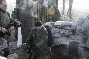 Российско-террористические войска пытаются откинуть силы АТО от Донецка