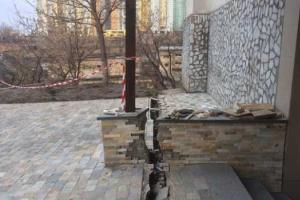 Эксперты определили причину оползня в Киеве