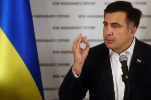 Саакашвили: Я не дам им грабить Украину и никуда не уеду