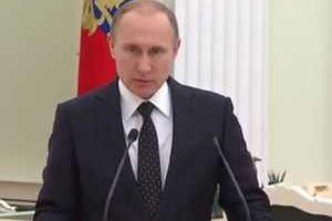 Путин заявил, что на стороне боевиков в Сирии воюют "российские бандитские рожи"