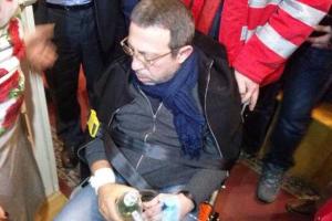 Геннадия Корбана доставили на заседание суда в инвалидном кресле под капельницей