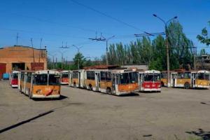 В оккупированном Алчевске массово увольняются голодные водители троллейбусов  