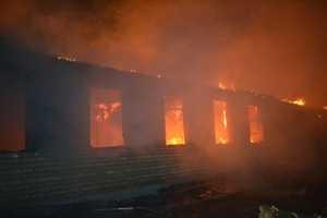 В Одесской области сгорела казарма на территории воинской части