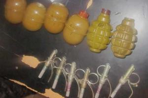 Киевские правоохранители в метро задержали участника АТО, который прихватил на войне боеприпасы "на память"