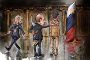 В Сеть попали политические карикатуры киевского художника: жестко, смело и смешно