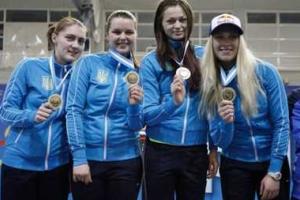 В Афинах саблистки из Украины взяли золото, вырвав победу у россиянок