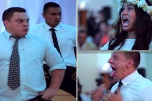 Сеть взорвало забавное видео: необычный танец-подарок на свадьбе в Новой Зеландии