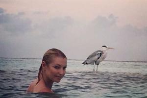 Анастасия Волочкова поделилась пикантными снимками с отдыха на Мальдивах