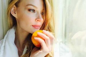 Актриса Светлана Ходченкова  отдыхает на горнолыжном курорте