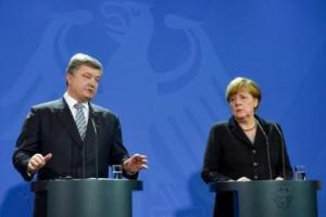 Заявление Петра Порошенко перед встречей с канцлером ФРГ Ангелой Меркель
