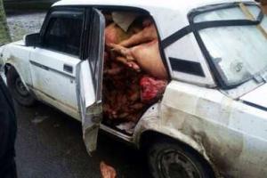 На Донетчине задержаны водители, пытавшиеся прорваться в "ДНР" на авто, забитых мясными тушами