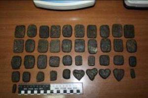 В Киргизии наркоторговец ко Дню святого Валентина вылепил сердечки из гашиша 